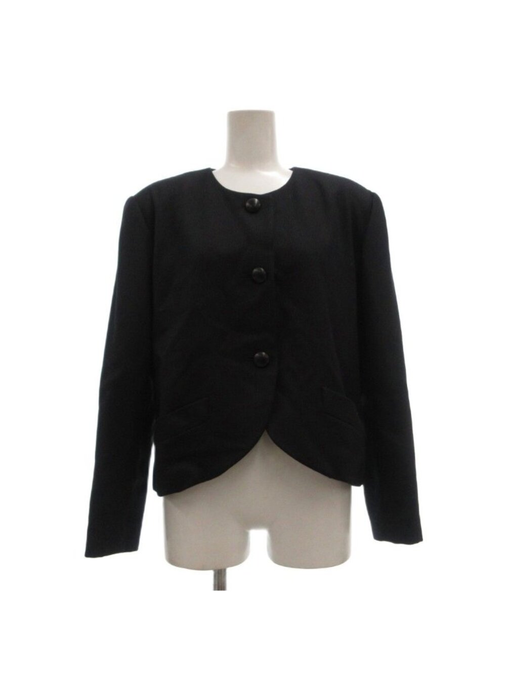 Dior Vintage Collarless Jacket Short Length